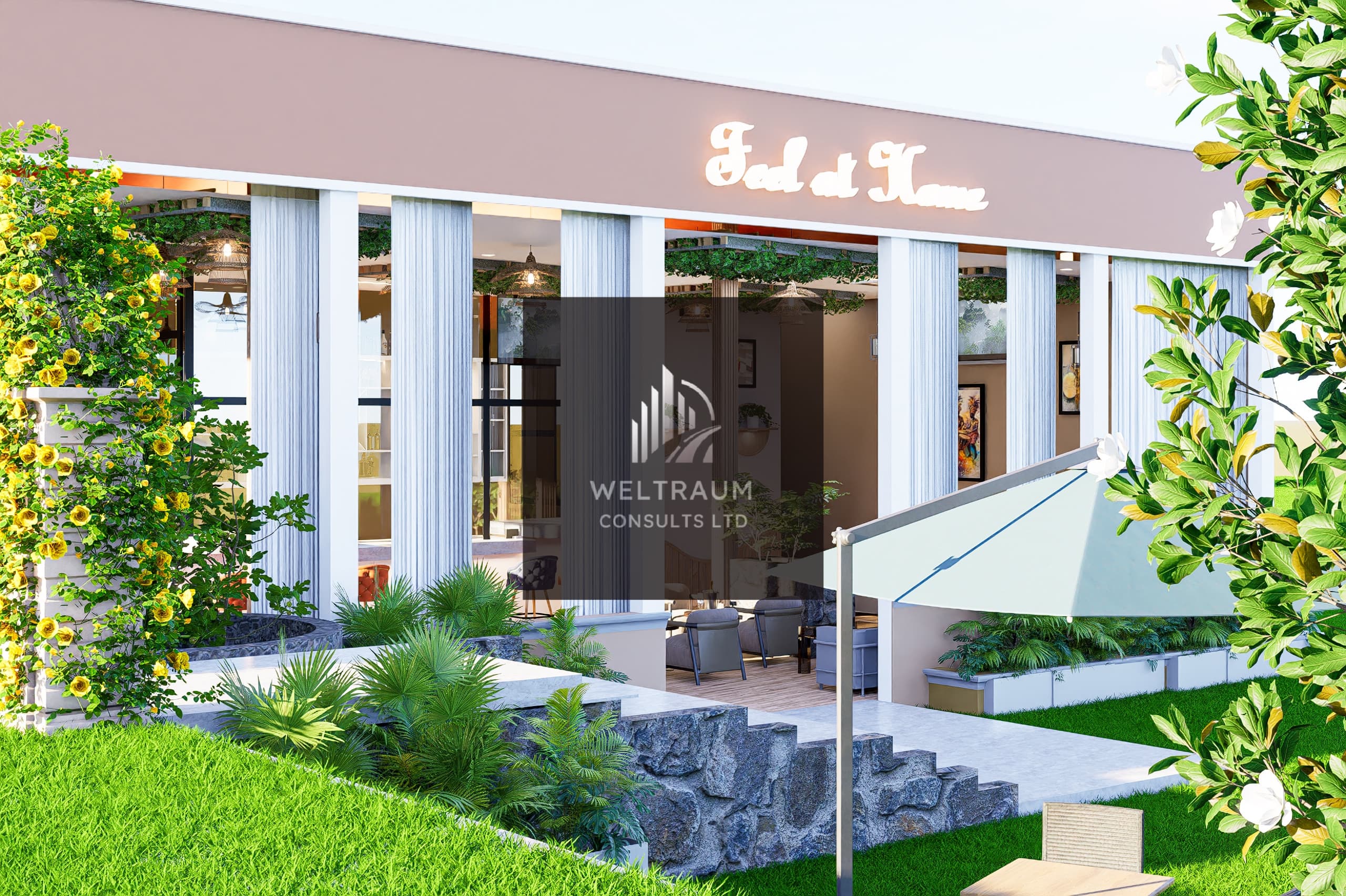 Interior Lounge arrival render 3