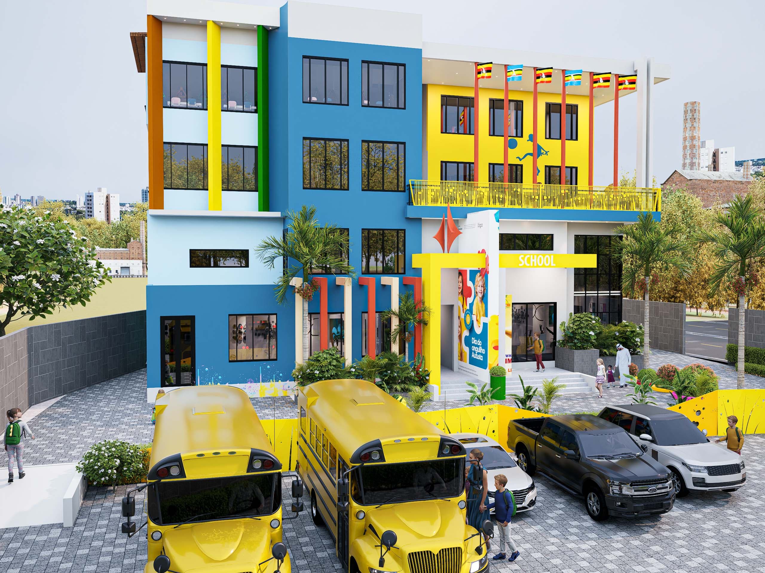 Kigo Toddler Town School featured render