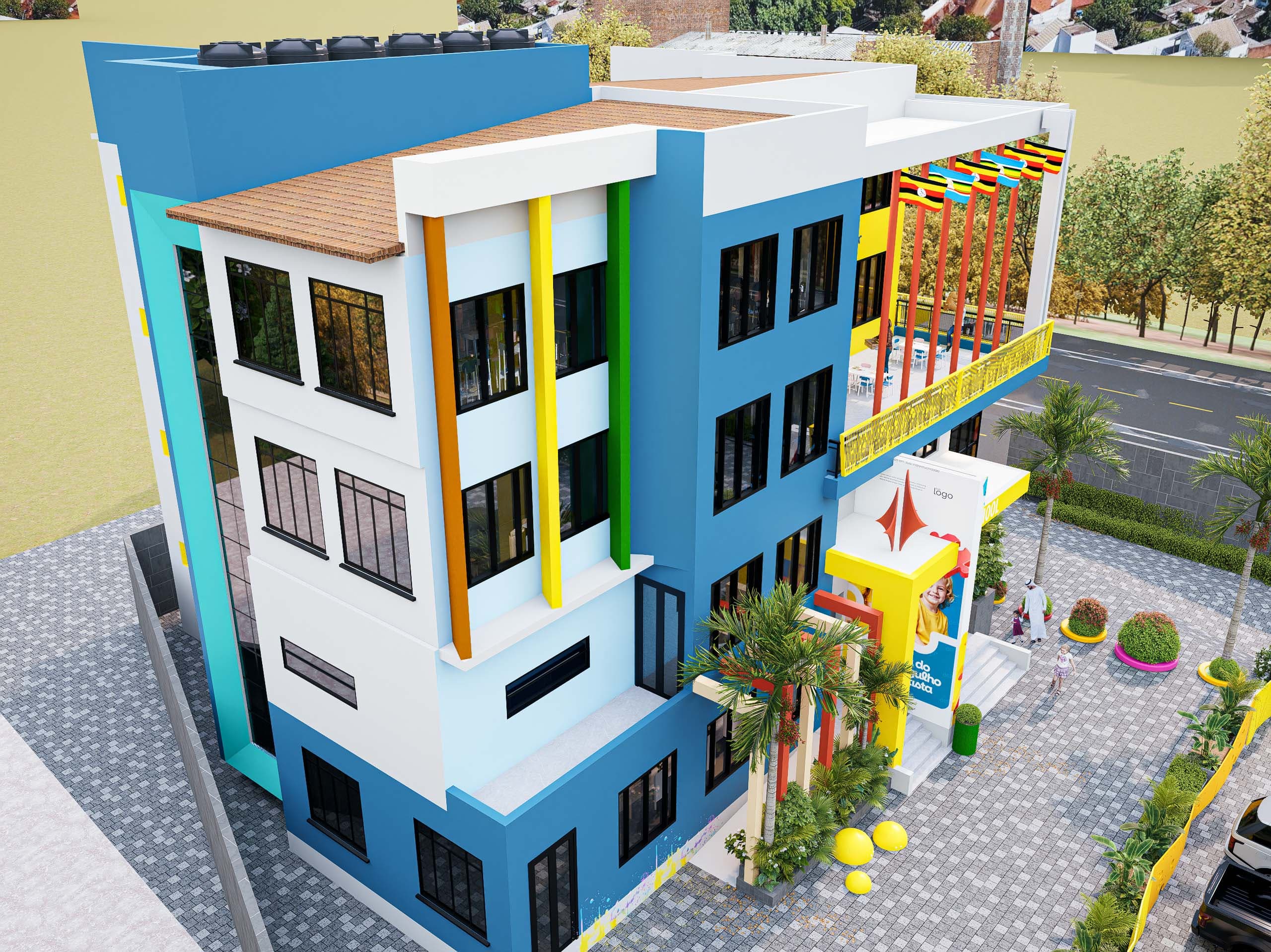 Kigo Toddler Town School details render 10