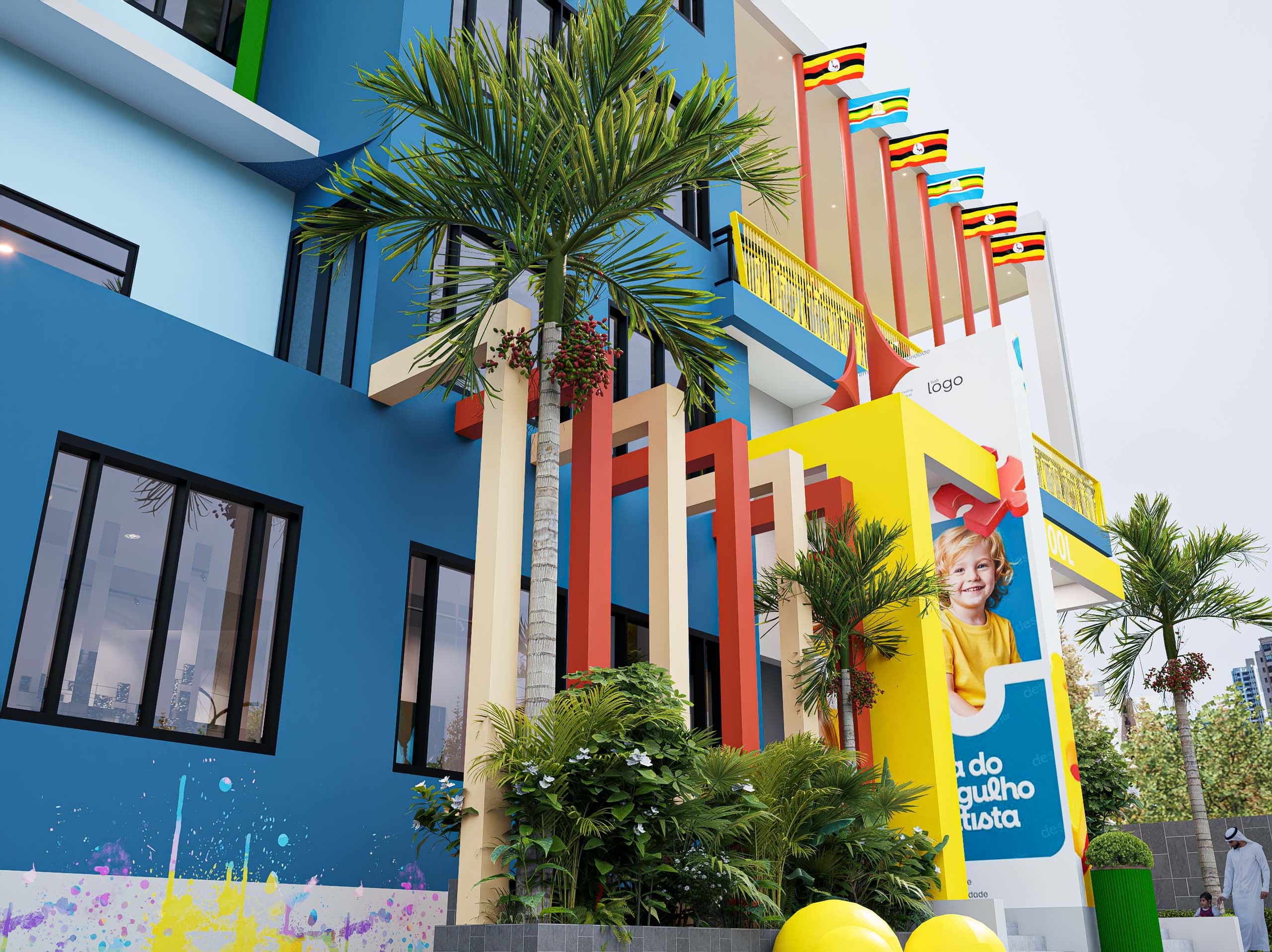 Kigo Toddler Town School details render 9