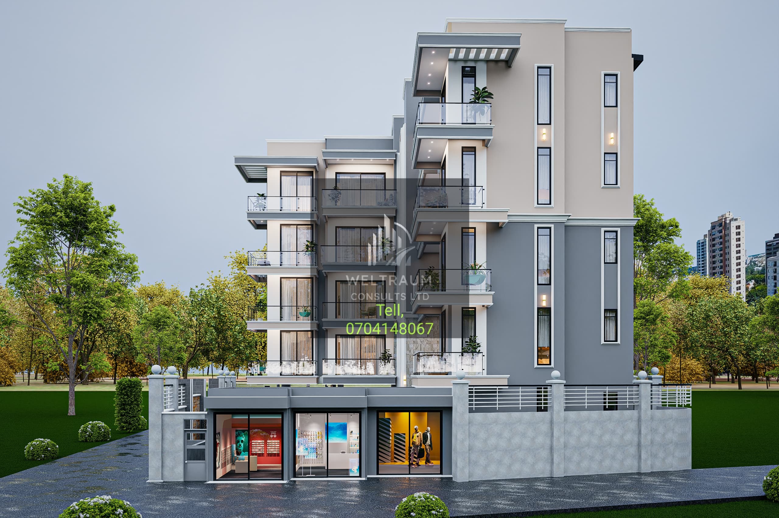 Residential Plus arrival render 3