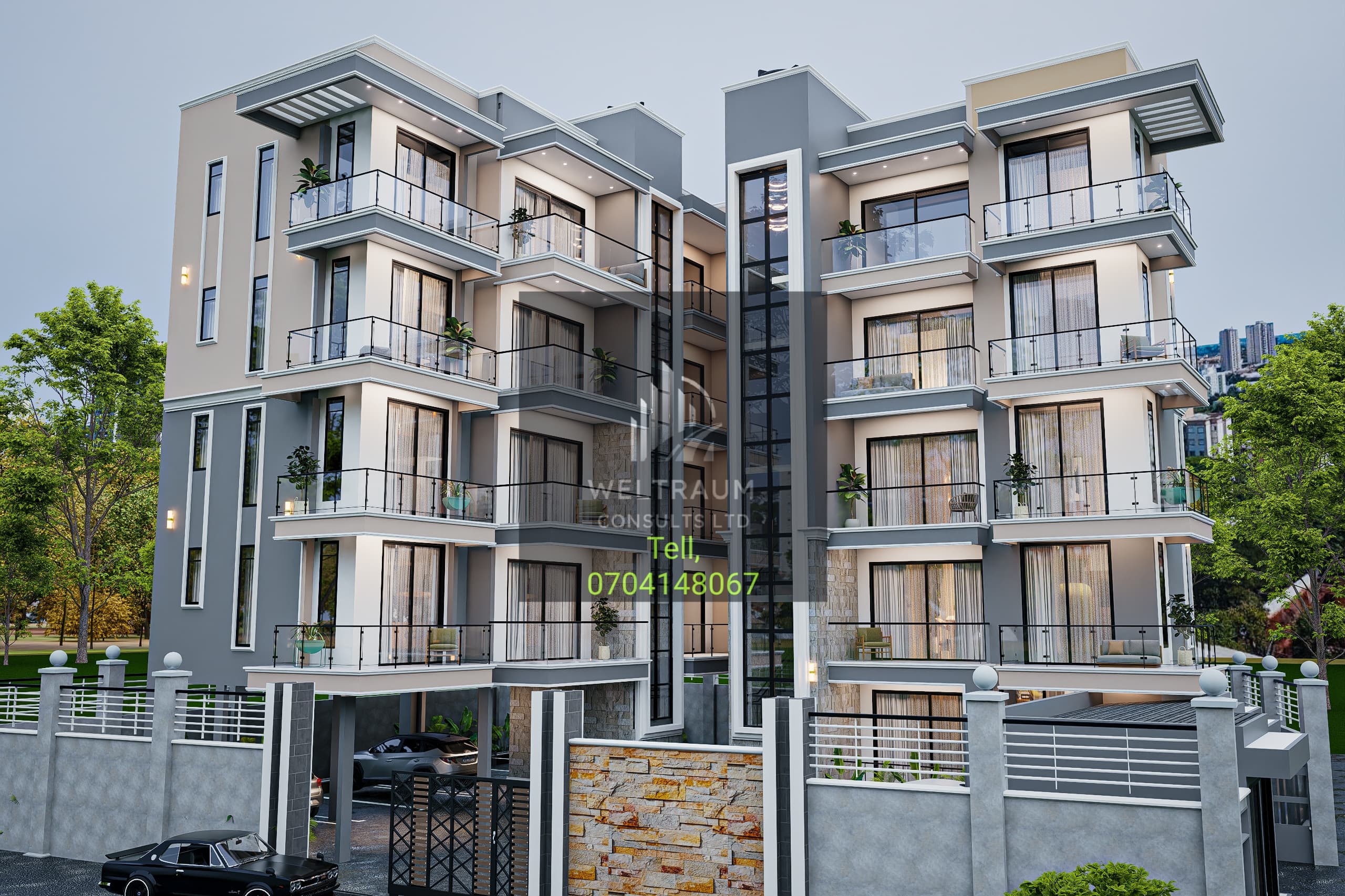 Residential Plus the whole picture render 12